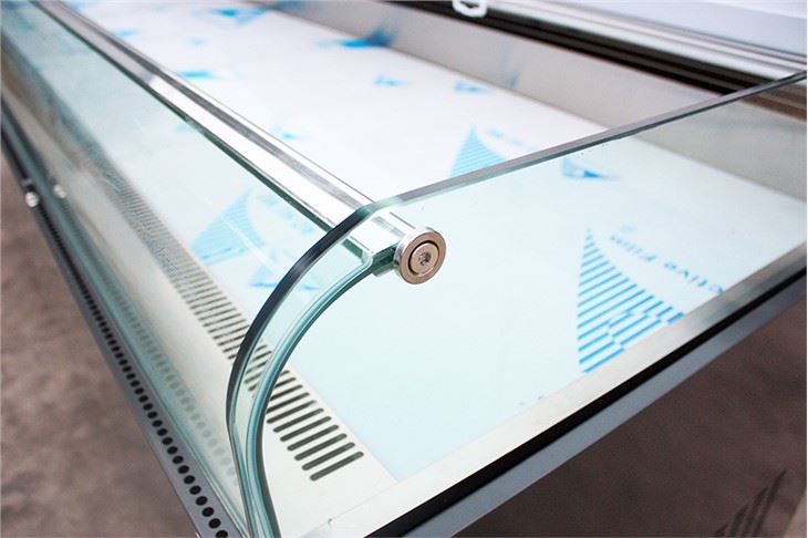 Air Cooling Commercial Meat Cooler Cabinet
