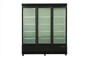 Front Open Glass Door Display Freezer