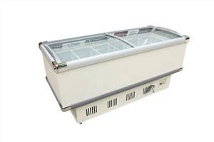 Mini Top Open Sliding Flat Door chest Freezer