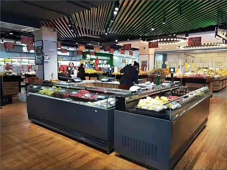 Deli Fresh Food Meat Showcase Top Open