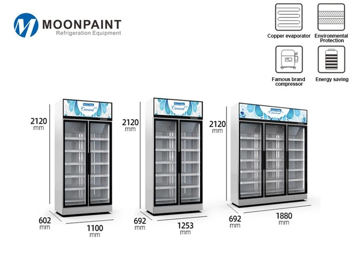 Multi-door Beverage Refrigerator